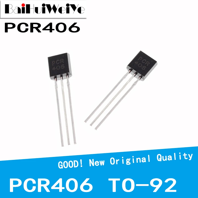 100Pcs/Lot PCR406 PCR406J TO-92 TO92 406J 406U One-way Thyristor New Original Good Quality Chipset