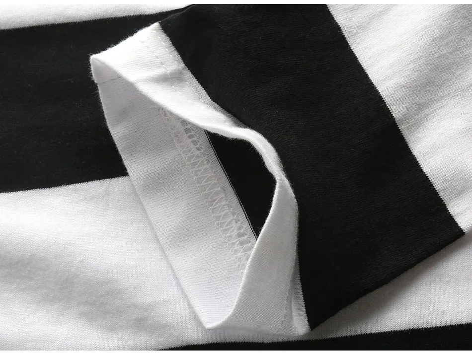 T Shirts Stripes Long Sleeve Tees for Men Round Neck Men Striped Leisure Casual Red White Cos Cosplay Halloween Costume Party