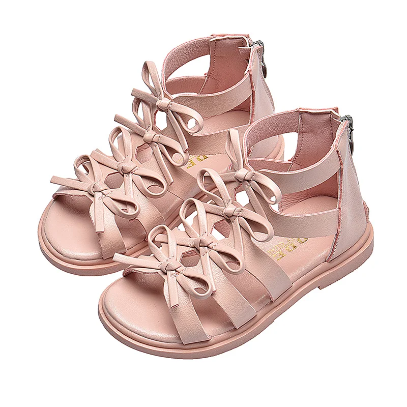 

Hot sell summer fashion Roman boots High-top girls sandals kids gladiator sandals toddler child sandals girls high quality shoes