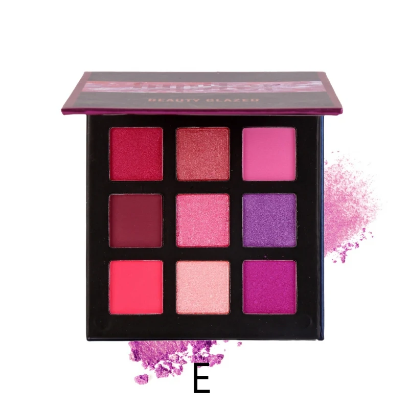 9 Colors Makeup Palette Eyeshadow Pallete Shimmer Pigmented Eye Shadow Maquiagem Shine Matte Long Lasting Waterproof