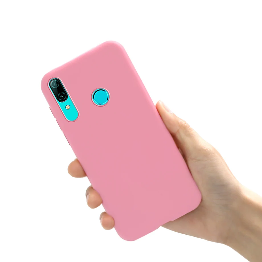 For Huawei P Smart 2019 Cases Silicone Soft TPU Black Back Cover For Funda Huawei P smart Case Cover POT-LX1 POT-LX3 Phone Case