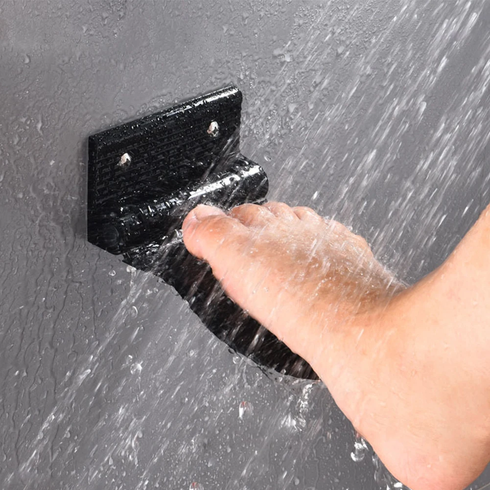 

Pedestal Simple For Bathroom Home Hardware Pendant Foldable Shower Foot Rest Practical Skid Resistance Space Aluminum Footstool