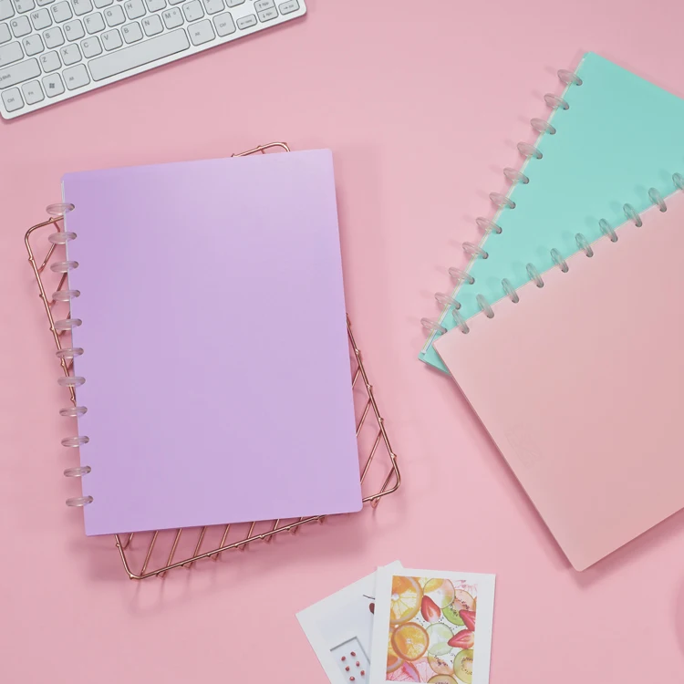 A4 Loose-leaf Notebook Cover Student Loose-leaf Notebook Cloth Mushroom Hole Loose-leaf Notebook Business Notebook Shell