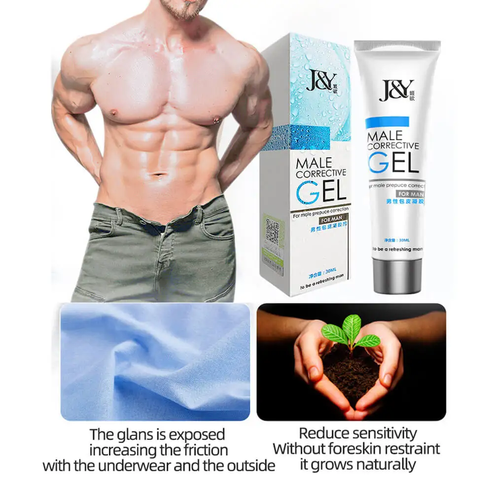 Man Penis Ring Male Foreskin Correction Gel Multifunction Foreskin  Prevent Phimosis Correction Sex Toys for Man