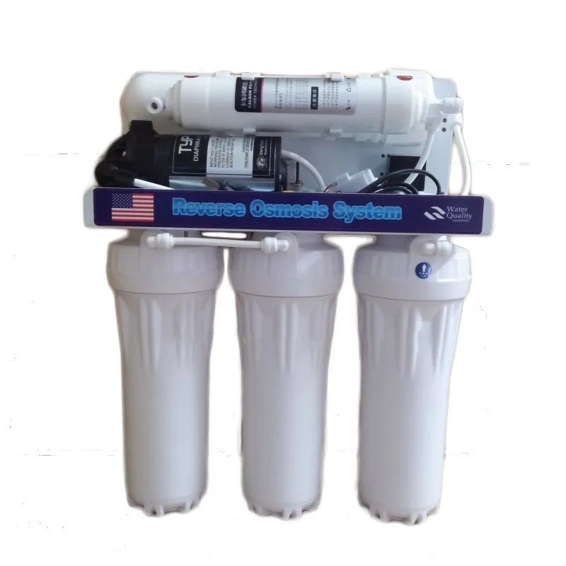 

1 Set 75 Gpd Reverse Osmosis System Pure Water Purifier Machin Reverse Osmosis Water Filter Ro Water Pump Salt Chlorinator