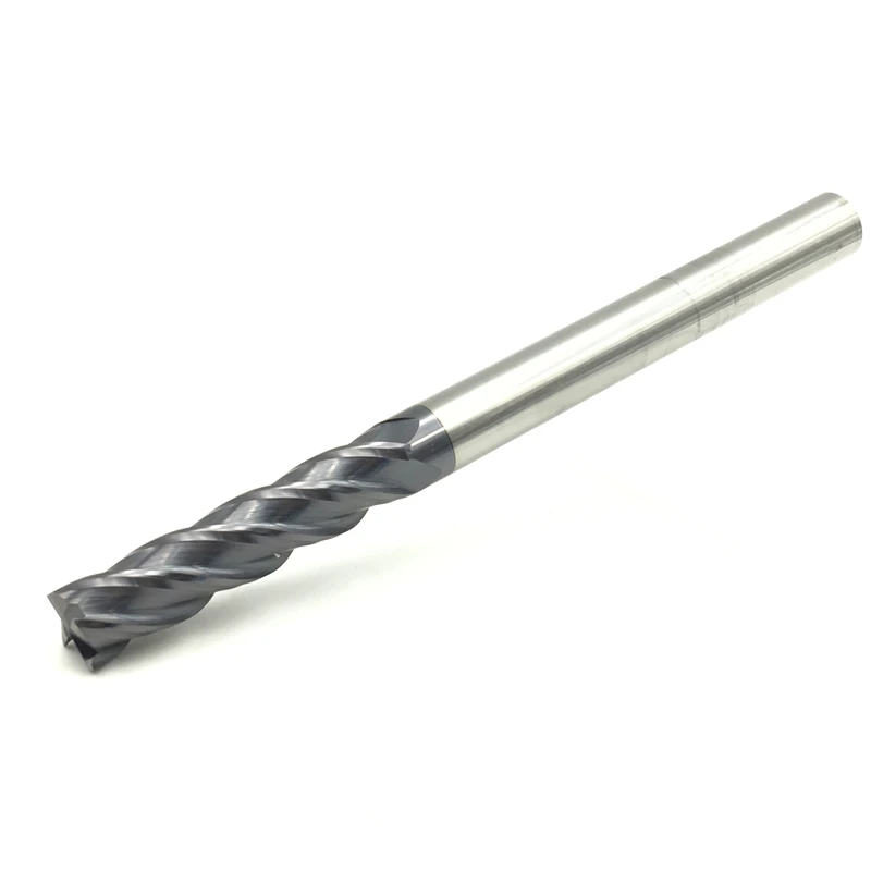 1PC HRC50 20มม.D20 100L End Mill-ทังสเตนคาร์ไบด์2ขลุ่ย3ขลุ่ย4Flutes เครื่องตัดโลหะ