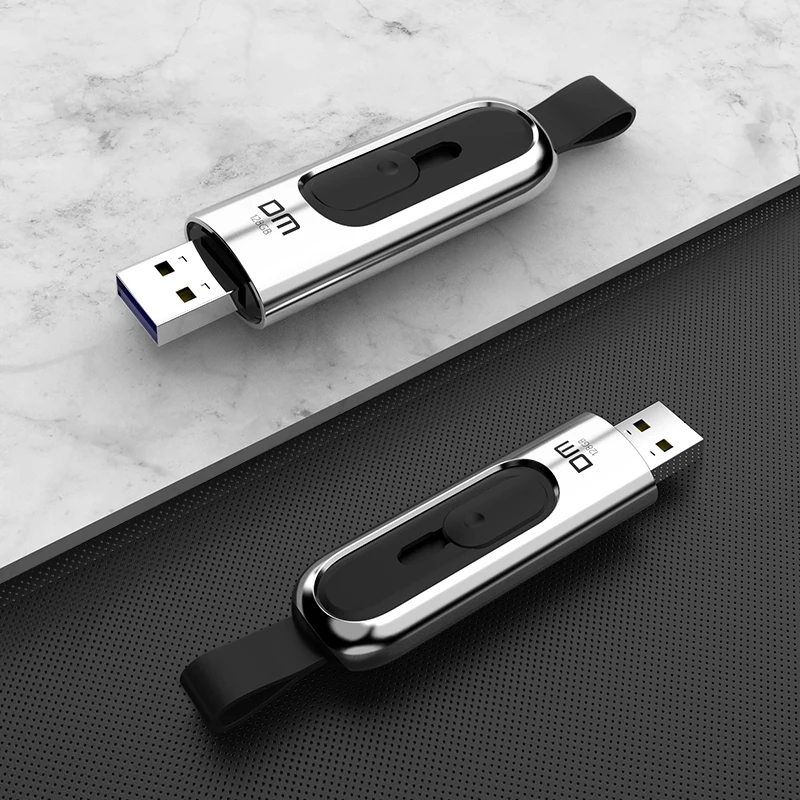 USB Flash Drive USB3.1 Kecepatan Tinggi PD165 64GB 128G 256G 512G Slide Logam Usb Kecepatan Membaca upto 60-120MB/Detik