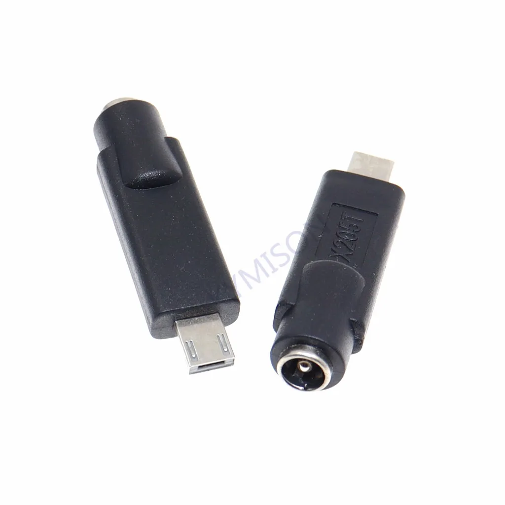 1pcs DC5.5*2.1mm Female Jack to USB Square DC Power Plug Connector Adapter For Asus Eeebook X205TA X205T X205 Laptop