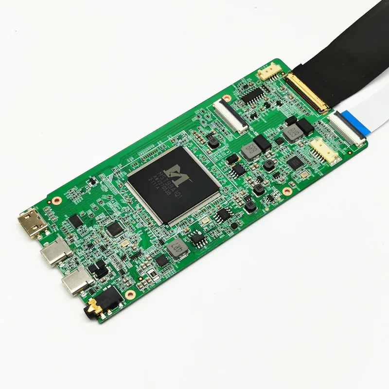 Imagem -03 - Placa de Driver Lcd 4k Tipo-c Edp Hdmi Kit 40 Pinos Compatível com 15.6 Lq156d1jx03 Lq156d1jw 3840*2160 Edp Placa Controladora de Painel Led