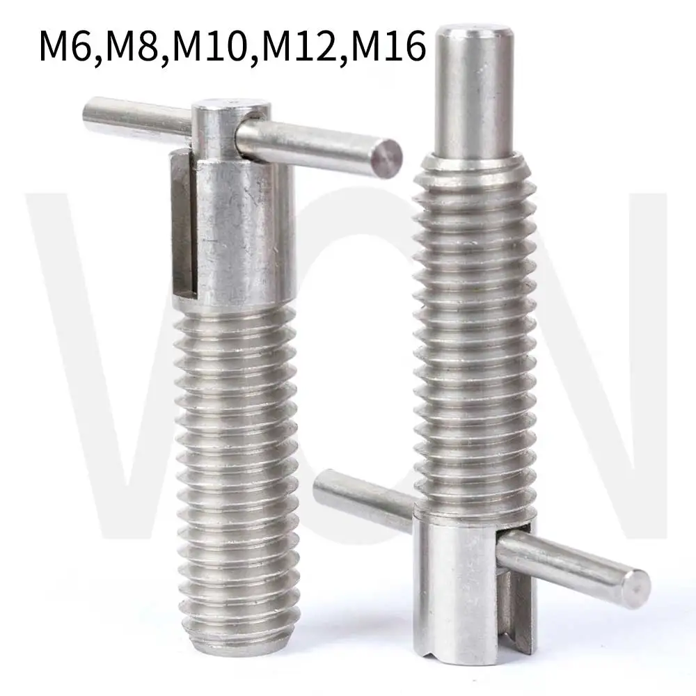 VCN235,HAND-RETRACTABLE PLUNGERS, STAINLESS STEEL WITH LOCKING AND NUT ,Pull Pin ,Index Bolts ,Indexing Plunger  In Stock