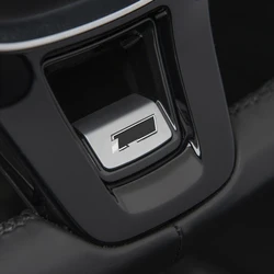 Modification Accessories Car Steering Wheel Trim Emblem Sticker For Golf 7 7.5 MK7 Arteon Jetta Tiguan Passat B8