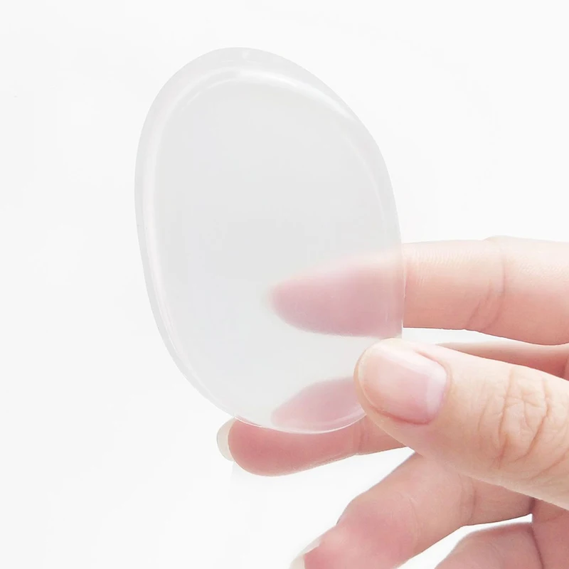 1Pc Cosmetic Puff Soft Silicone Makeup Blender Sponge Foundation Applicator Smooth BB Cream Beauty Tools Face