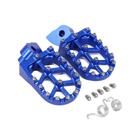 Motorcycles CNC Foot Pegs Footpegs Footrests Shifter Shift Pedal Lever Set For Yamaha YZ WR 250 450 250F 450F YZ250F YZ450F