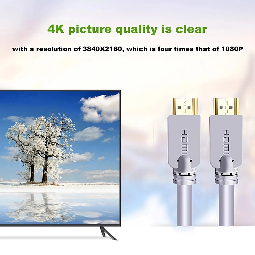 HDMI Cable UHD 4K*2K@60Hz HDMI 2.0 Cable 28AWG 1.5M 3M HDMI Cable For Laptop Projector Computer DVD Playe