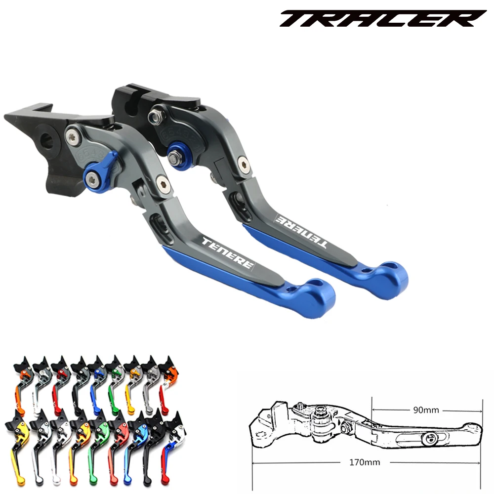 

Suitable for YAMAHA XT660 XT660R XT660X Tenere XT 660 2004-2017 Adjustable Foldable Extendable Motorcycle Brake Clutch Levers