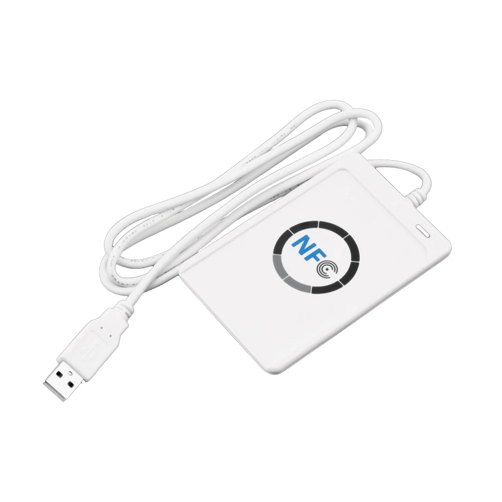 ACR122U NFC RFID Smart Card Reader Writer Copier Duplicator Writable Clone Software USB for ISO14443 Protocol S50