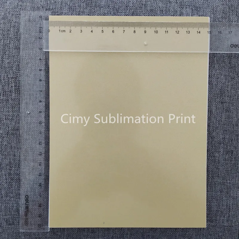 20sheets 200*150*0.45mm A5 Blank Sublimation Metal Plate Aluminium sheet Name Card Printing Sublimation Ink Transfer DIY Craft