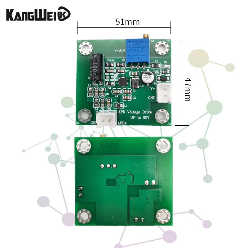 Avalanche Diode Drive Apd Drive Photodetection Apd Gewijd Voeding Hoge Efficiëntie En Ultra-Lage Rimpel Ruis Verstelbare