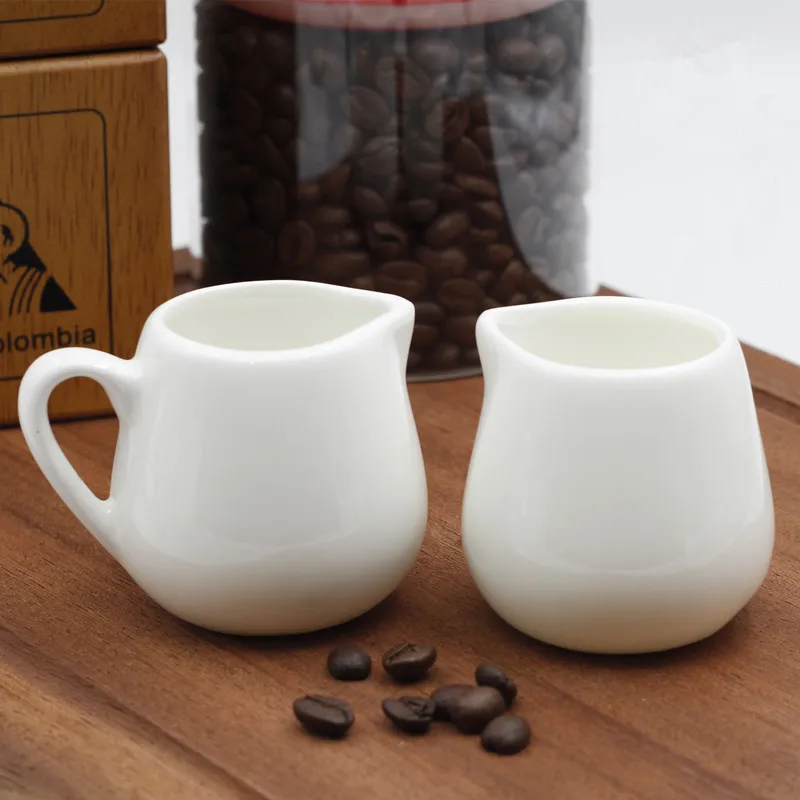 Ceramics Seasoning Jar Creamer Container Cup Tableware White Kitchen Tools Sugar & &Milk Pots Pitcher