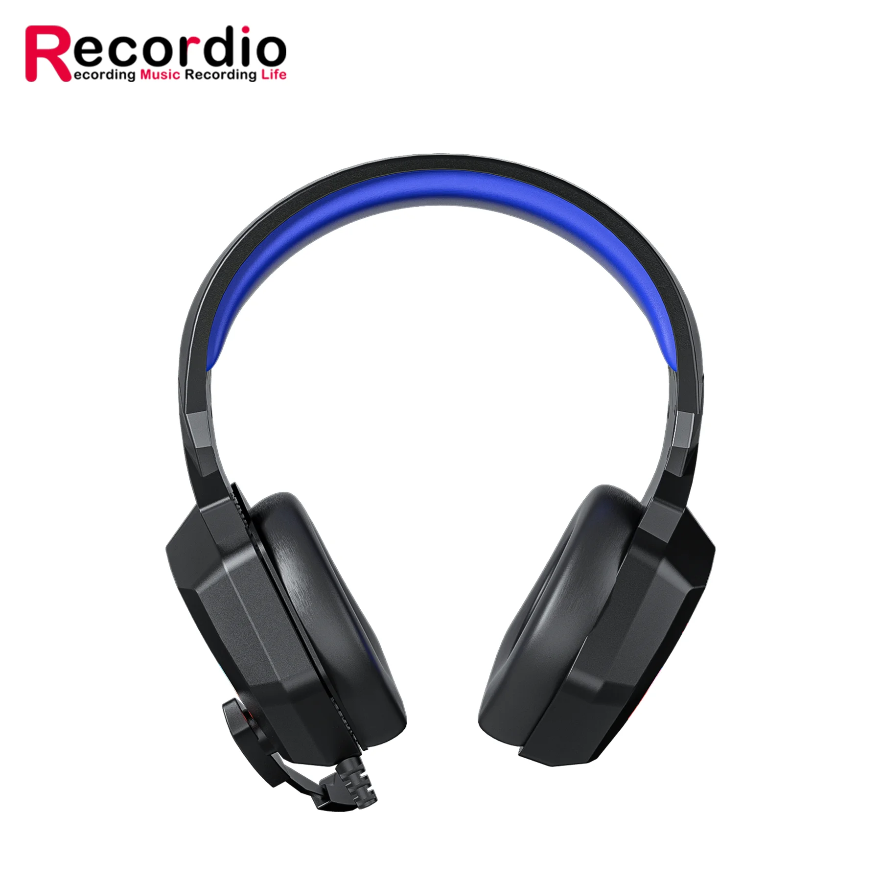 Professional Gaming retrátil All-Inclusive computador fone de ouvido, auriculares luminosos, redução de ruído e som líquido, GAE-G20