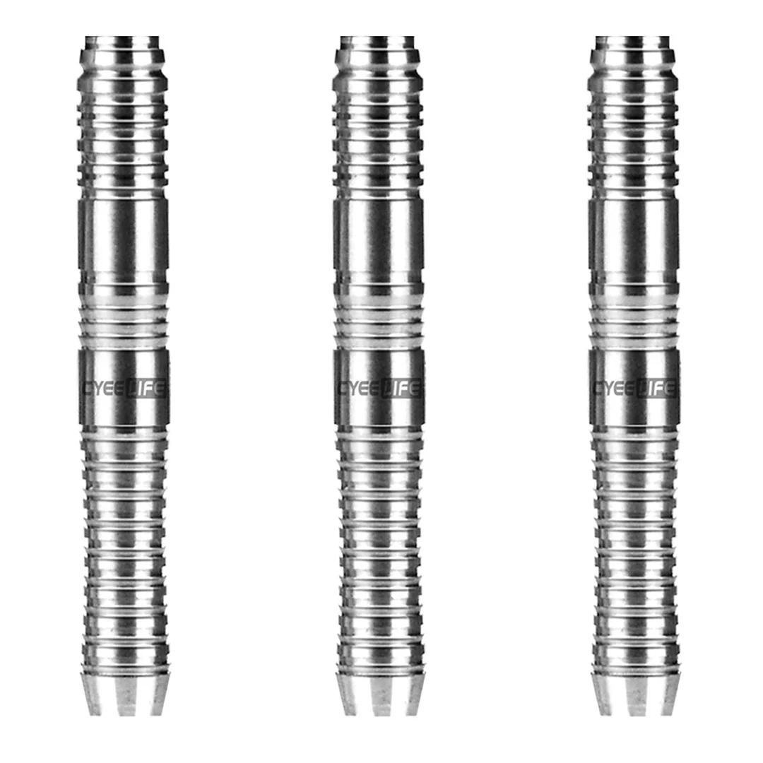 CyeeLife 16 g 18 g 20 g 90 % Tungsten Soft Tip Darts Set Professionelle Spielunterhaltung 3 Dartfässer 2ba