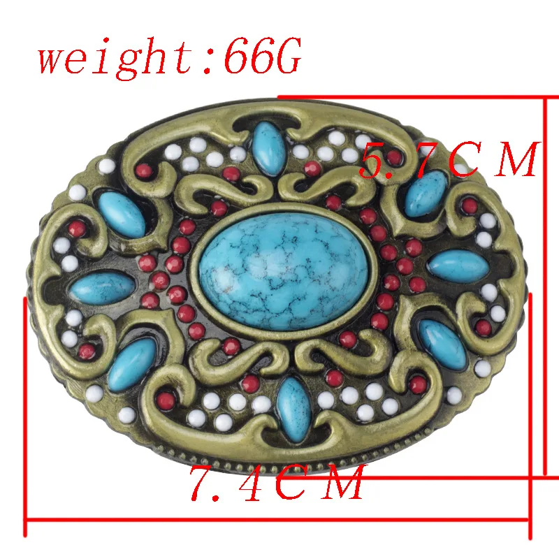 Point Drilled Belt Buckle for women Fashion