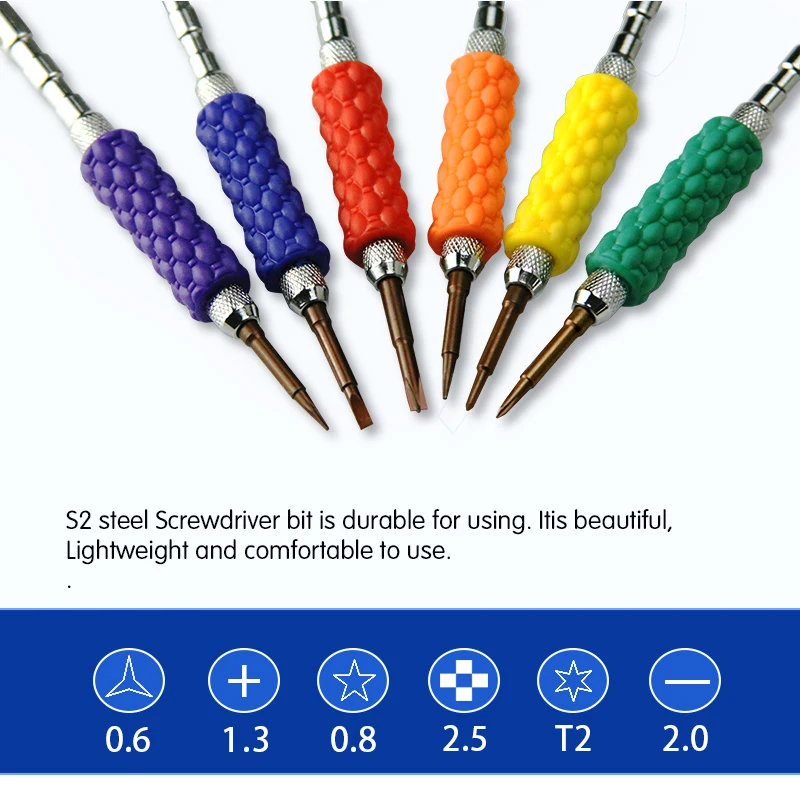 

SS-5115 Screwdriver Set forMobile Phone Opening Pry Screw Driver disassembly kit Set For Iphone Samsung MI Repair Hand Tools