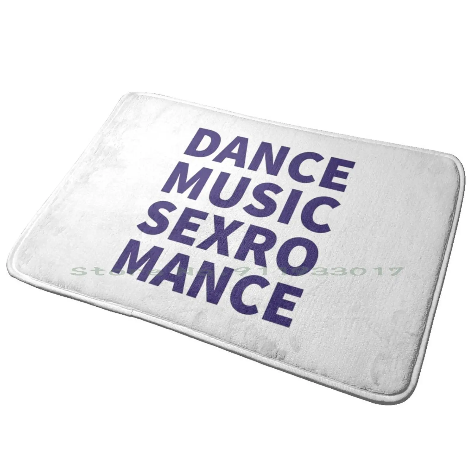 Dance Music Sex Romance Entrance Door Mat Bath Mat Rug Prince And The Revolution Pancakes When Doves Cry Vintage Prince Rogers