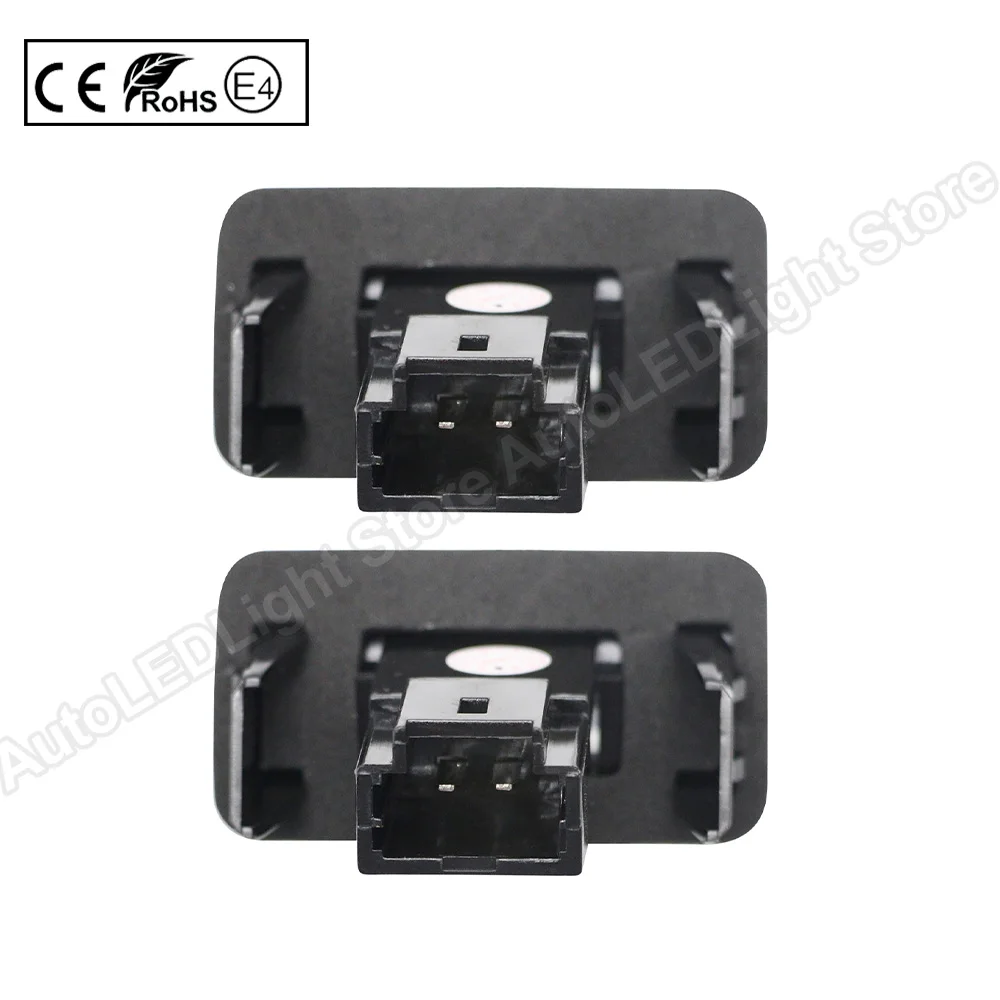 2Pcs License Plate Light Number Plate Lamp For Toyota Auris E15 Avensis T270 Corolla E150 Verso (ZGR20/AUR20) OEM:8127002131