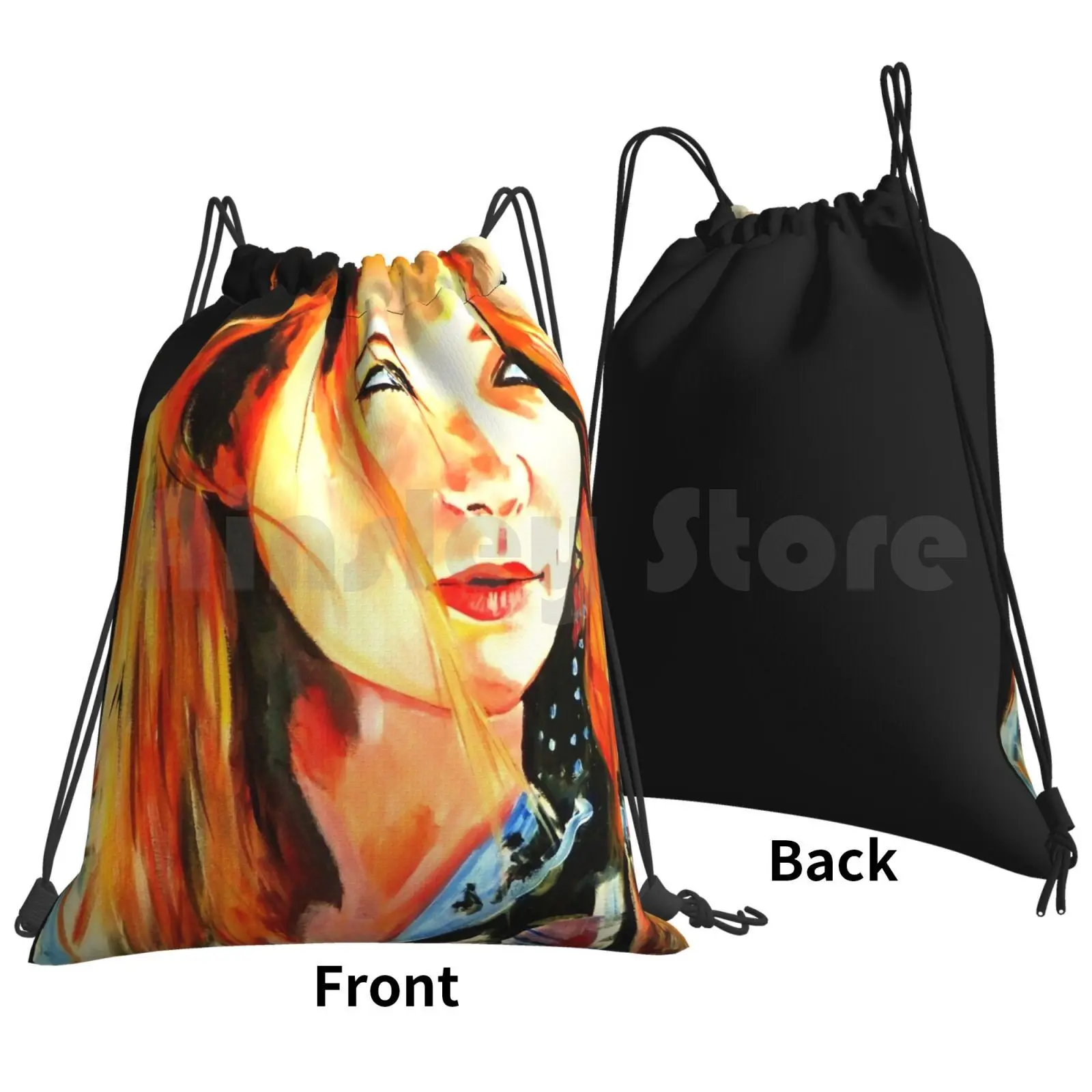 Tori Backpack Drawstring Bags Gym Bag Waterproof Tori Amos Music