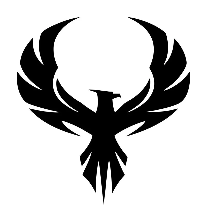S51432# Various Sizes/Colors Car Stickers Vinyl Decal PHOENIX Motorcycle Decorative Accessories Creative Laptop Helmet