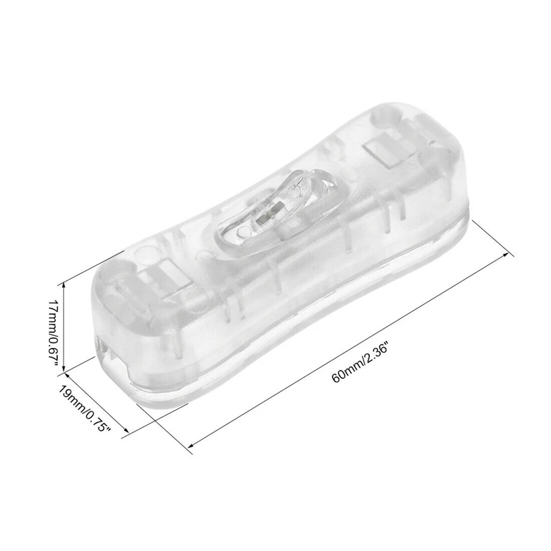 Imagem -02 - Interruptor de Cordão em Linha ac 250v 2a Spst