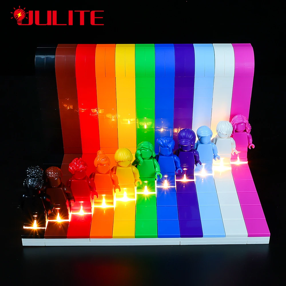 LED Light Kit For 40516 Everyone Is Awesome Building Block Decorative Children’s Gift DIY Toy Set（Not Included Building Blocks）