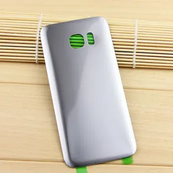 10 ks/sada skleněný zadní kryt baterie pro Samsung Galaxy S7 G930 G930F S7 Edge G935 G935 zadní skleněný kryt + lepidlo 8 nejlepší prodej Zadní sklo na Samsung S7 Edge - №1