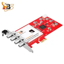 TBS6909X DVB-S/S2/S2X 8 Octa TV Tuner PCIe Card for Watching and Recording Satellite FTA Channels Compatible with Tvheadend