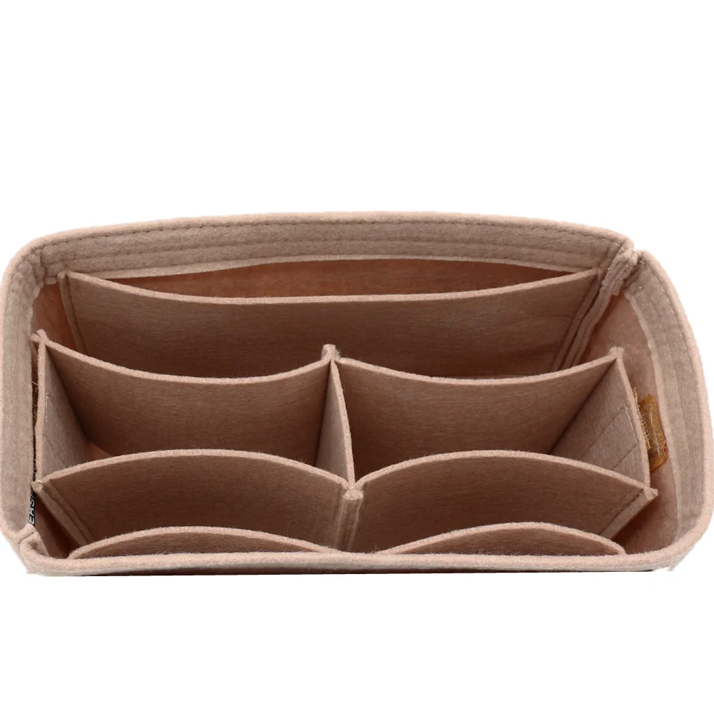 Inserisci Nice bb Inserisci borse Organizzatore Borsa per trucco Organizzatore Borsa interna Cosmetico portatile per bel organizer per borse bb