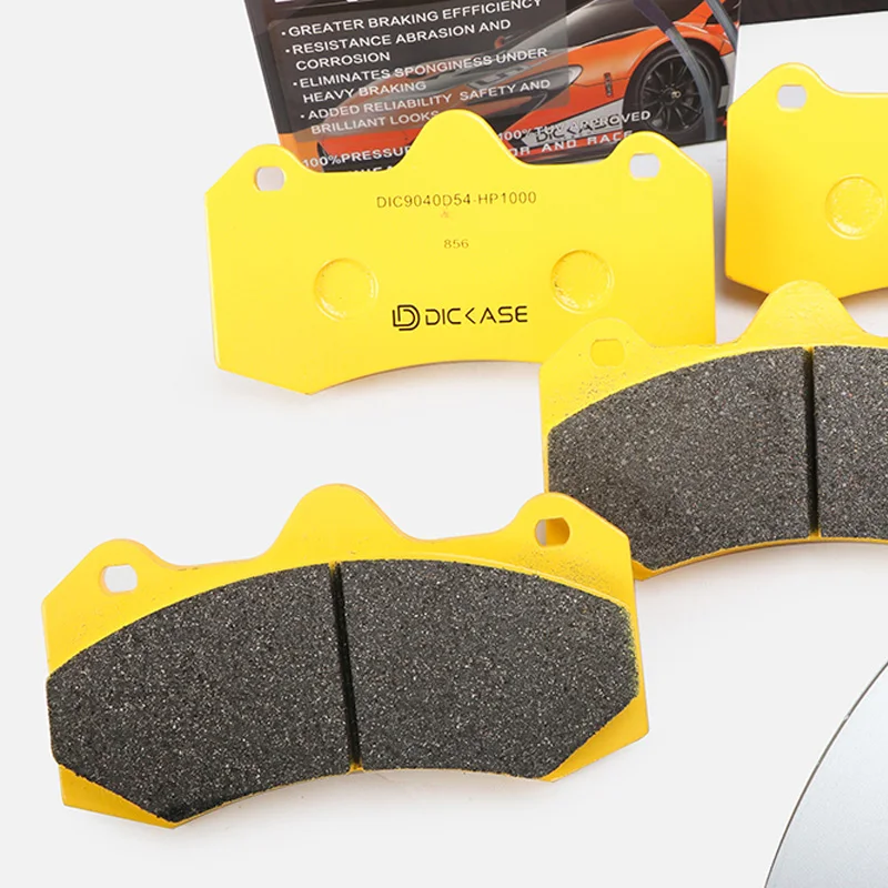 High performace car brake system caliper ceramics brake pads with Drilled and Slotted Disc for Audi TT