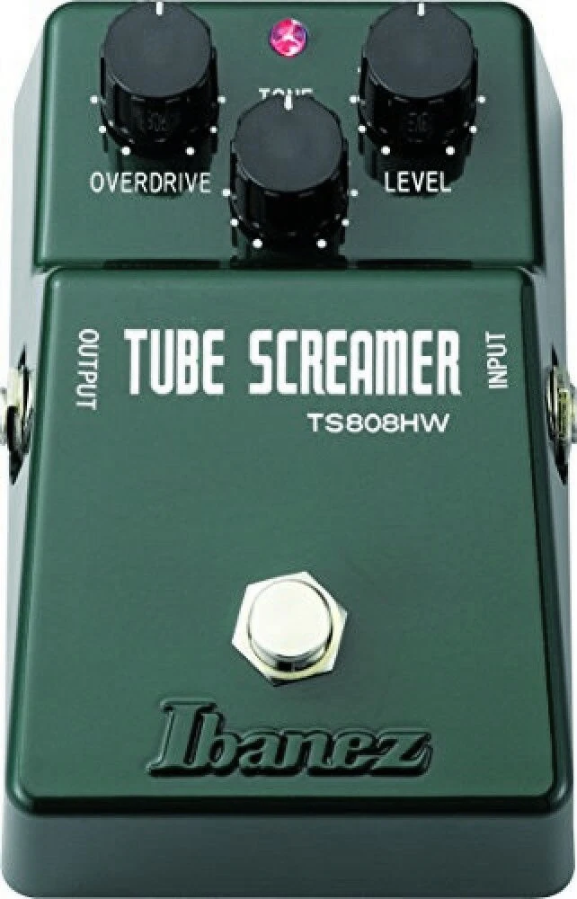 Ibanez TS808HW Distortion Guitar Effect Pedal Classic Tube Screamer Overdrive Pedal | Made in Japan