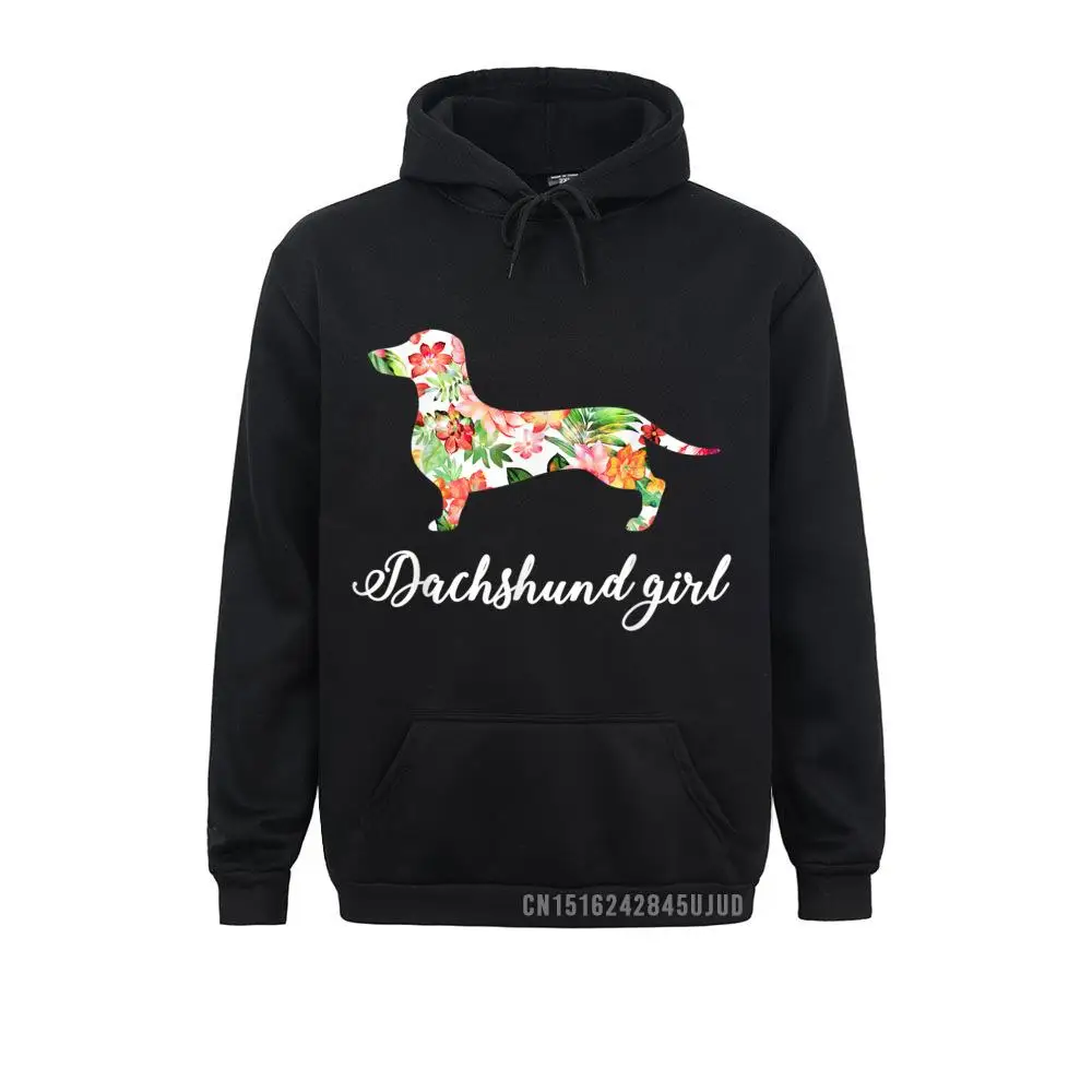 

Dachshund Girl Funny Dachshund Dog Lovers Gift Fashionable Men's Sweatshirts Long Sleeve Hoodies Comics Sportswears