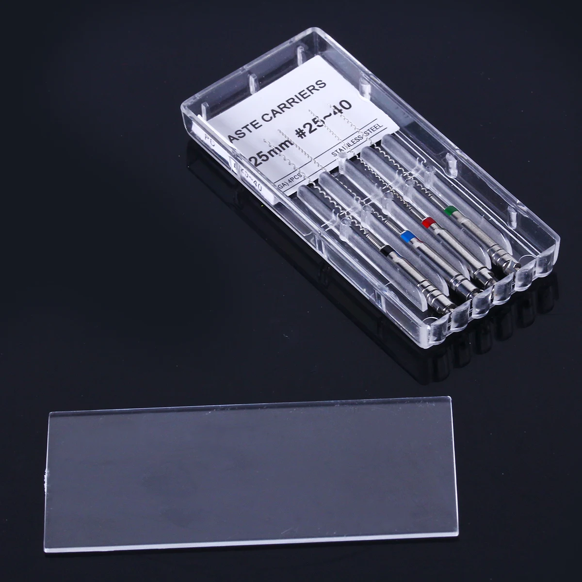4 Stück/Karton AZDENT 25 mm 25 # -40 # Dental Rotary Paste Träger Spirale Füllstoff Lentulo Verschiedene Motor Füllpaste Zahnmedizin Werkzeug – Detail 5