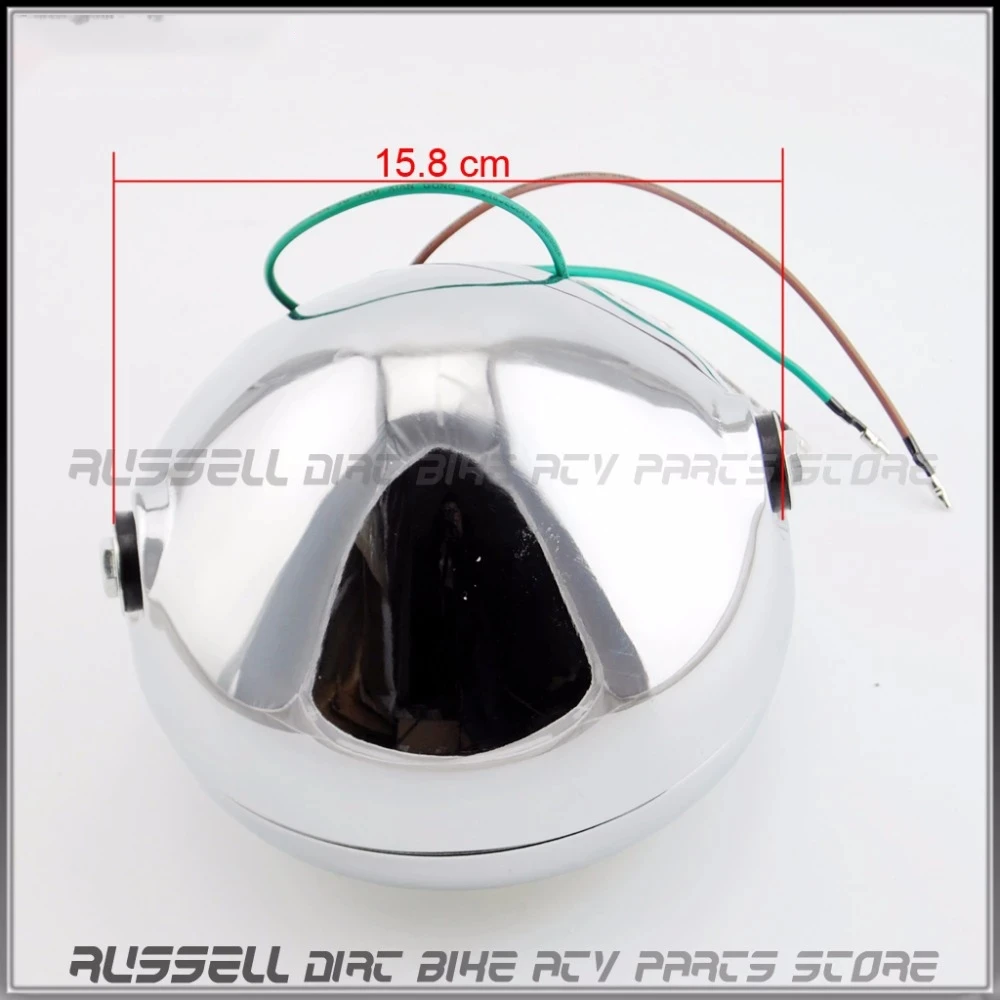 CG125 Motorcycle Head Light Retro Headlight Lamp Vintage Cafe Racer For Honda Modified MT125 XL125 XL175 XL250 XL350 XM T6