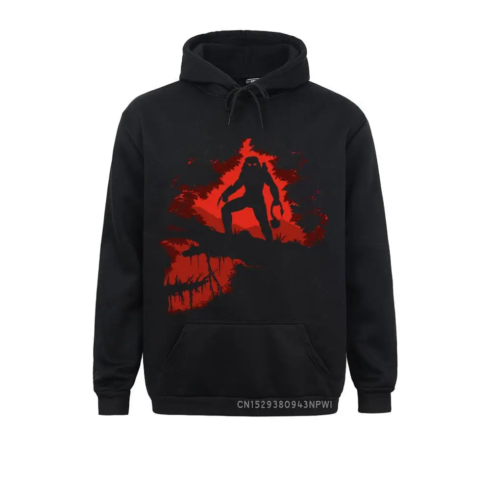 

The Jungle Hunter Alien Vs Predator Hoodie Man Long Sleeves Funny Pullover Hooded Hoody Oversize Sweatshirt