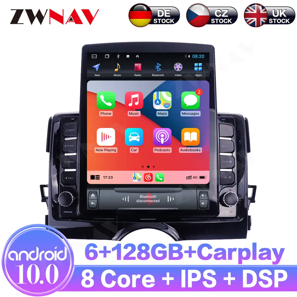 Android10.0 6+128GB For Toyota Reiz mark X 2011+ IPS Touch Screen Receiver Car Multimedia Radio Player GPS Navigation Carplay