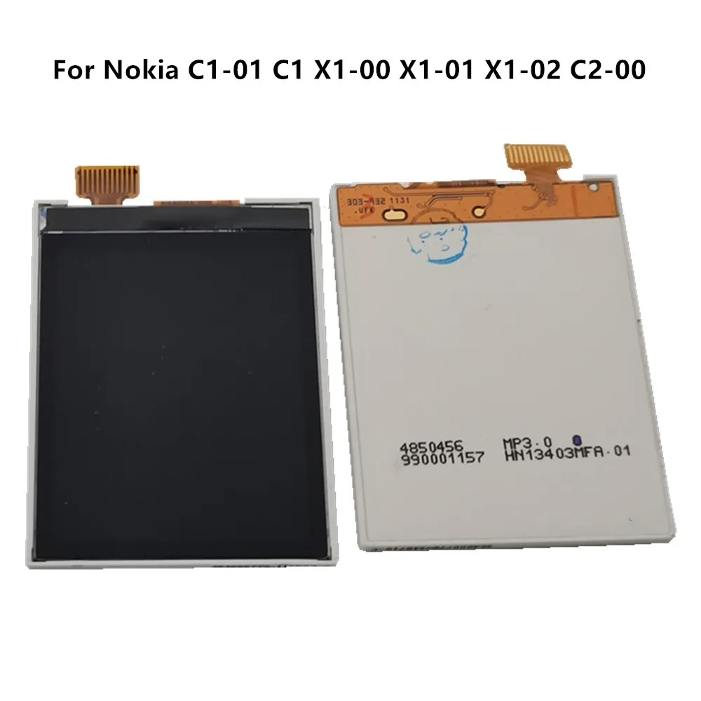 100pcs/lot For Nokia C1-01 C1 X1-00 X1-01 X1-02 C2-00 Screen LCD Display Replacement Parts