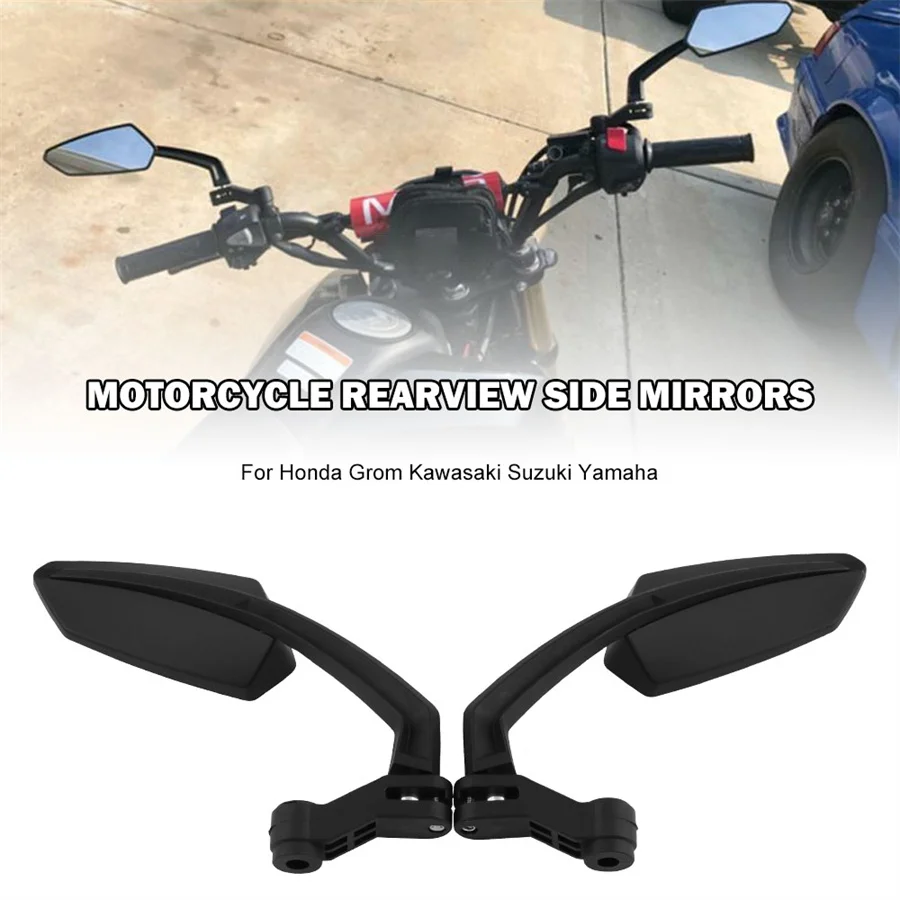 

Motorcycle Rearview Side Mirrors for Honda for Grom for Kawasaki for Suzuki for Yamaha