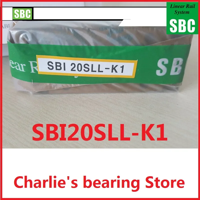 1pc 100% brand new original genuine Korea SBC linear guide flange slide bearing SBI20SLL large quantity in stock