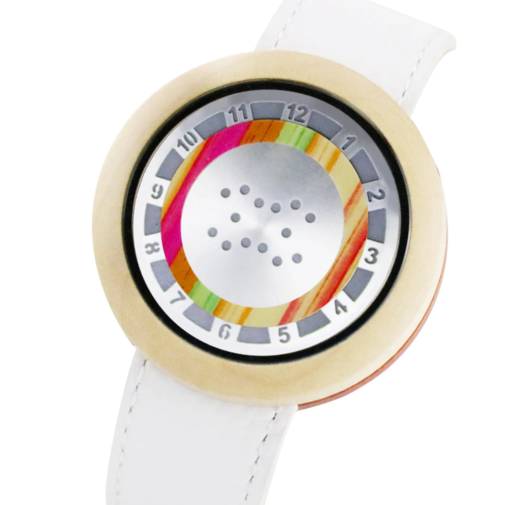 Wooden Wristwatch Watch Women Men Top Luxury Brand Date Display Digital LED Watch