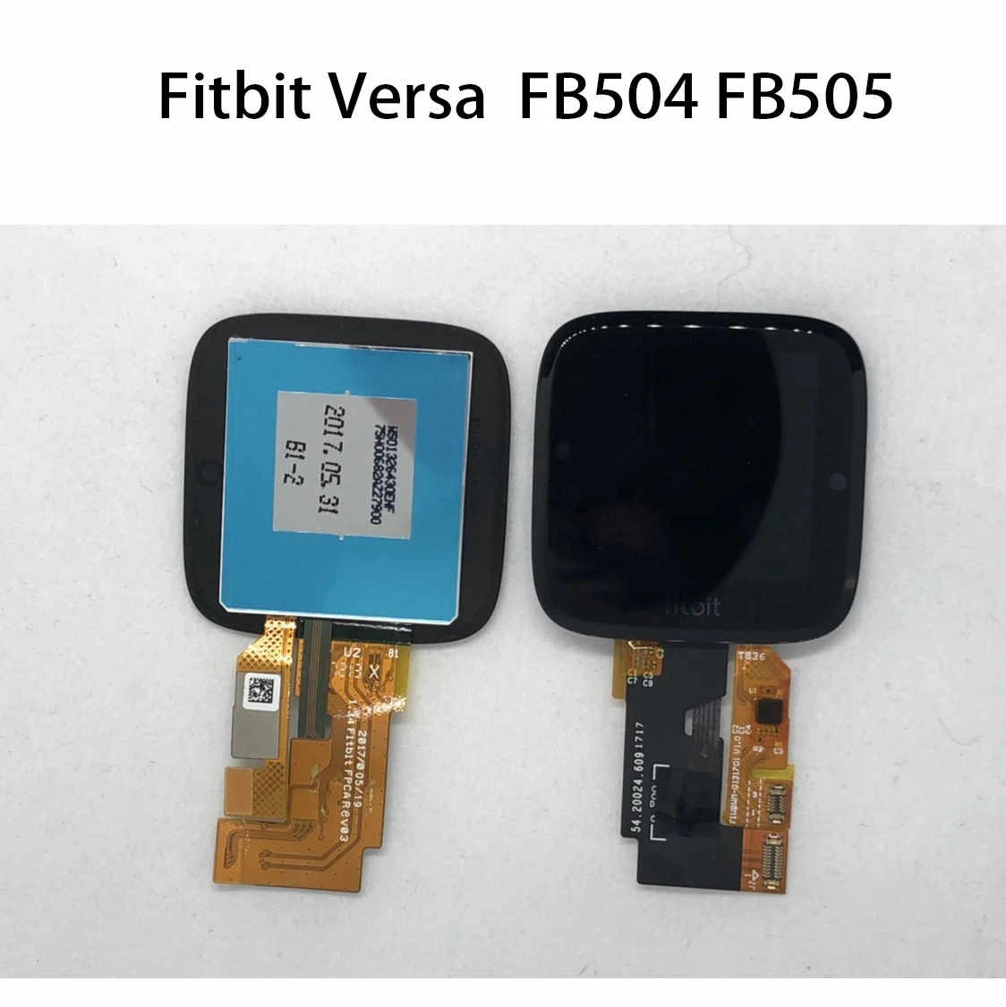 Original LCD For Fitbit Versa 2 Versa 1 Versa 3 Ionic Charge 3 Charge 4 NFC Sense LCD Display Touch Screen Digitizer Assembly