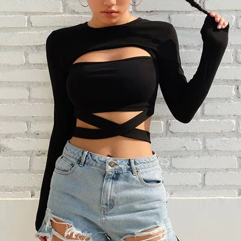 

Jazz Dance Tops Women Black Dj Rave Outfit Hip Hop Street Dance Performance Clothing Gogo Dancers Pole Dance Stage Wear DC3654