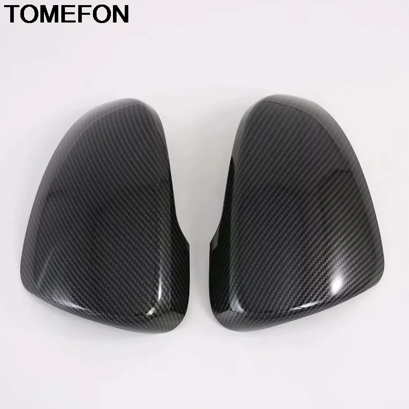 TOMEFON For Hyundai Tucson 2016 2017 2018 2019 2020 Car Side Door Wing Rear View Mirror Cap Cover Trim Exterior Accessories ABS